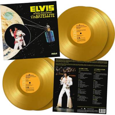 Sony Music Presley Elvis: Aloha From Hawaii Via Satellite (Limited Coloured Yellow Vinyl, Expanded Edition) - 4Vinyl (LP) (086386)