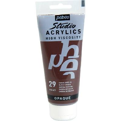 Pébéo 69.2019 АКРИЛНА боя 29 Burnt Umber 100 ml 1 бр (69.2019)