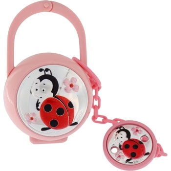 Image 1 of Кутийка с клипс за залъгалка - калинка (ae0547-r)