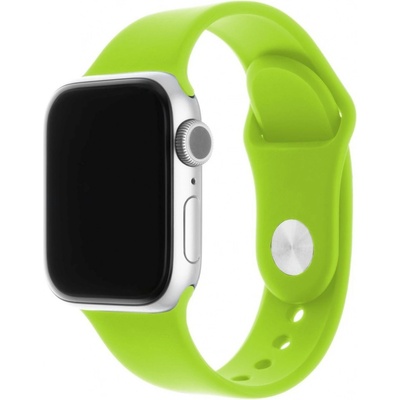 FIXED Silicone Strap na Apple Watch 42/44/45 mm zelený FIXSST-434-GRE