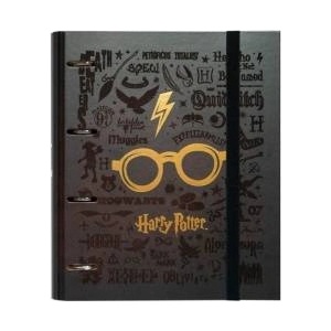 Harry Potter - Binder A4 (4 rings, eraser)