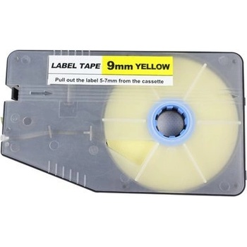 L-Mark Самозалепваща се лента L-Mark LM512YL, 12mm x 8m, Жълт (LM512YL)