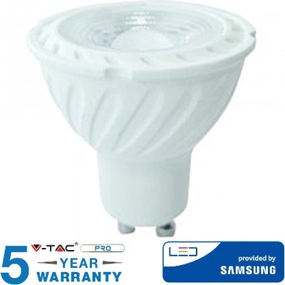 V-TAC LED žiarovka GU10 6,5W 480lm 110° SAMSUNG CHIP teplá biela 3000K