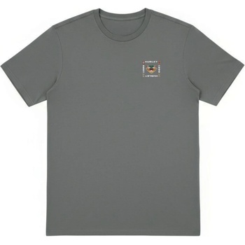 Hurley Мъжка ликра Hurley Rash Regular Bolud S/S Lycra - Dark Stone Grey (050-2357-0111)