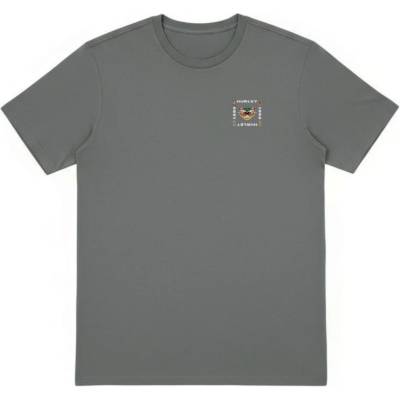 Hurley Мъжка ликра Hurley Rash Regular Bolud S/S Lycra - Dark Stone Grey (050-2357-0111)