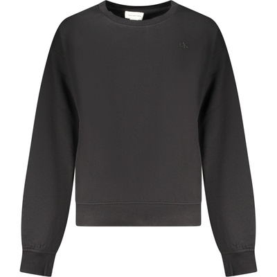 Calvin Klein mikina bez kapucne čierna