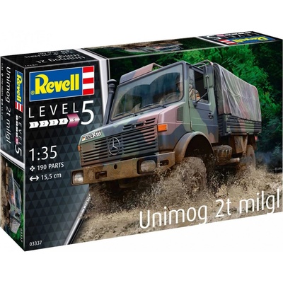 Revell ModelKit military 03337 Unimog 2T milgl 1:35