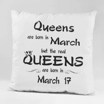 Image 1 of Art gift Възглавничка - Queens are born