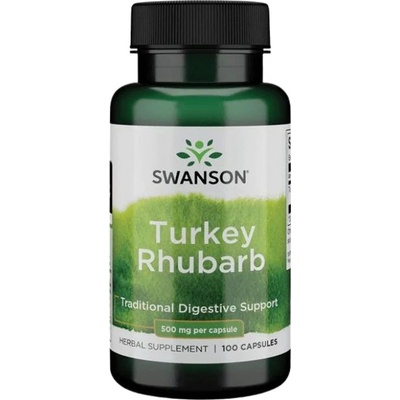 Swanson Turkey Rhubarb 500 mg [100 капсули]