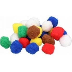 Brewista Fluffy pompons MIX 5cm 24pcs