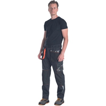 ČERVA Kalhoty EMERTON STRETCH do pasu Černá/maskáčová