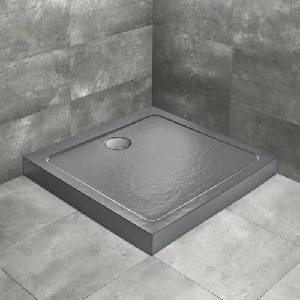 Radaway Doros C Compact Stone квадратно душ корито 90x90 см антрацит акрил (SDRC9090-05-64S)