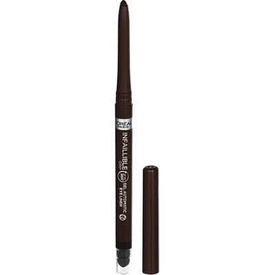 L'Oréal Paris Infallible Grip 36H Gel Automatic Eye Liner dlouhotrvající gelová tužka na oči 004 Brown Denim 1,2 g – Zboží Dáma