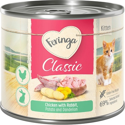 Feringa Kitten Králík & kuřecí 6 x 200 g