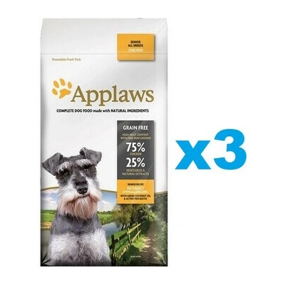 Applaws Senior All Breeds Chicken 3 x 2 kg