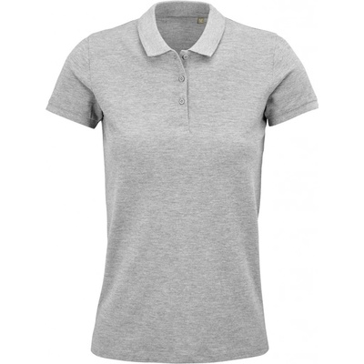 SOĽS Planet Women Dámska polokošeľa SL03575 Šedá melanž