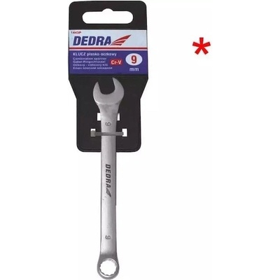 Dedra 10mm klíč očkoplochý s věšákem 1444P
