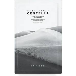 Skin1004 Madagascar Centella Tone Brightening Glow Mask - Изсветляваща маска за лице с лист за сияен тен - 1бр/25мл
