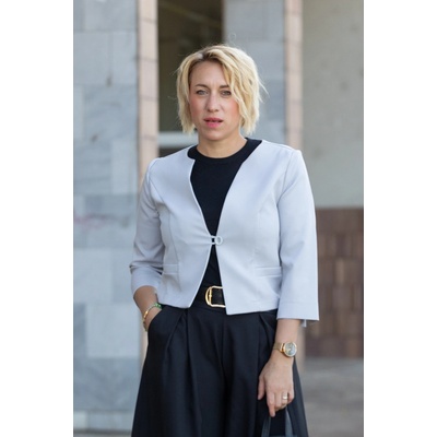 STANDARD collection Krátké sako NELLI Černá – Zboží Dáma