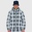 Marshall Artist Яке Marshall Artist Men's Check Short Puffer Jacket - Navy