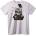 NOONEBRAND Тениска Котка мугшот - 2XL, Black