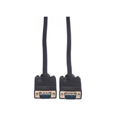 Roline Кабел ROLINE 11.04. 5203 : : VGA HD15 M / M, 3.0 м, Quality, Двойно екраниран, Черен, 11.04. 5203