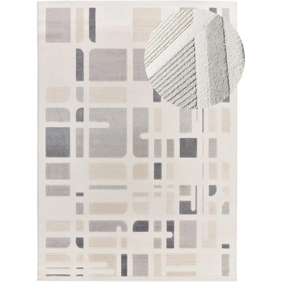 Universal Килим в светлосиво и слонова кост 80x150 cm Flora - Universal (50805)