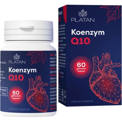 Platan Koenzým Q10 100mg 60 gélových kapsúl