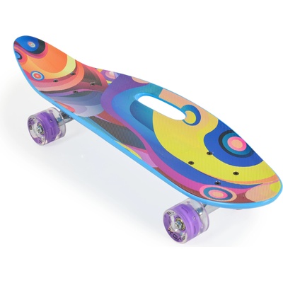 BYOX Детски скейтборд с дръжка byox 26 виолетов (110772)