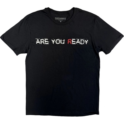 Disturbed Are You Ready? (Back Print) Black M Риза (DISTS12MB02)