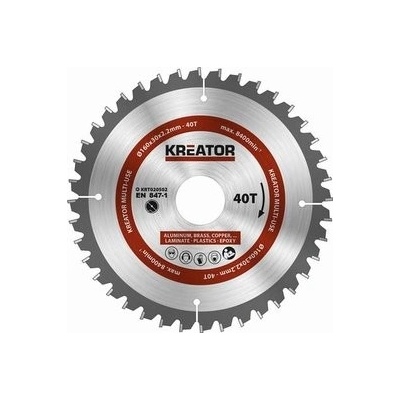 Pilový kotouč Kreator KRT020502 univerzální 160mm, 40T – Sleviste.cz