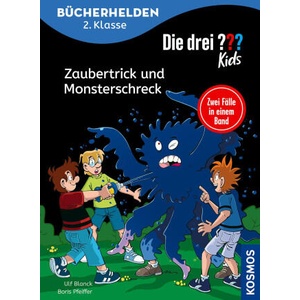 Die drei ? ? ? Kids, Bücherhelden 2. Klasse, Doppelband 1, Zaubertrick und Monsterschreck | Ulf Blanck, Kim Schmidt (ISBN: 9783440179529)
