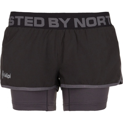 Kilpi IRAZU-W dámské funkční kraťasy IL0102KI Černá