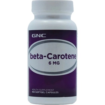 Image 1 of GNC Beta-Caroten 6 [100 Гел капсули]