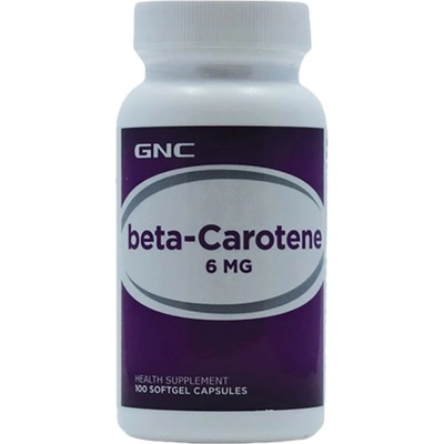 GNC Beta-Caroten 6 [100 Гел капсули]