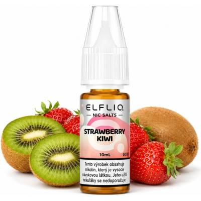 ELFLIQ Nic SALT strawberry a kiwi 10 ml 20 mg