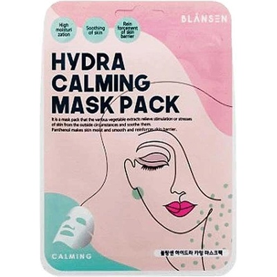 Chamos Cosmetics Интензивно хидратираща и успокояваща маска с алое и колаген Chamos Blansen Hydra Calming Mask Pack (CHBL610022)