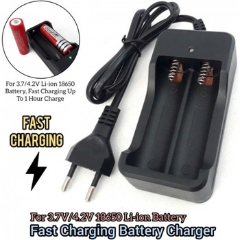Image 1 of Двойно зарядно за Li Ion батерии 18650 - 3, 7 V