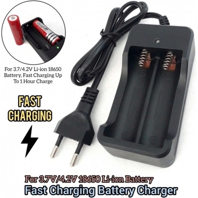 Двойно зарядно за Li Ion батерии 18650 - 3, 7 V