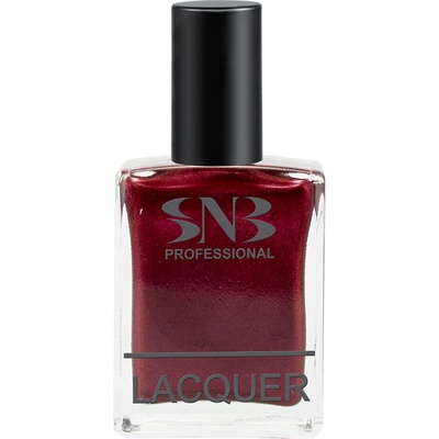 SNB Лак за нокти snb Александър, бордо, перла/седеф, 15 мл (nlc07)