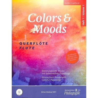 Engelhardt Sandra Colours + moods 1 + CD skladby pre 1-2 priečne flauty a klavír