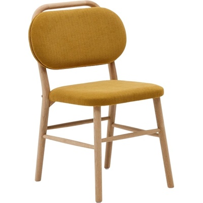 Kave Home Helda Hořčicově žlutá