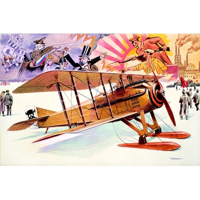 Roden SPAD VII C.1 w/ Russian Skies 1:32