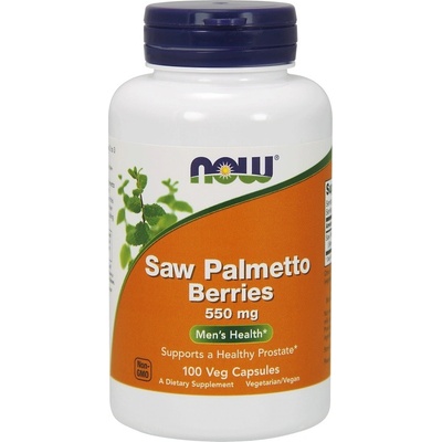 Now SAW Palmetto BERRIES 550mg 100 tablet