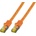 EFB Elektronik RJ45 пач корда кат. 6a с кат. 7 Raw Cable, S-FTP LSZH, оранжева, EFB (5.0 м) (MK7001.5O)