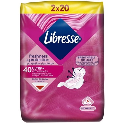 Libresse Превръзки с крилца Libresse - Ultra Normal, 40 броя