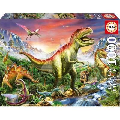 Educa Jurassic Forest a Fix lepidlo 1000 dílků