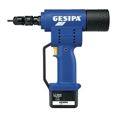 Gesipa FireBird 1457414 Akumulátorová nýtovací pistole 14.4 V 2 Ah Li-Ion akumulátor akumulátor, vč. nabíječky, kufřík – Zboží Mobilmania
