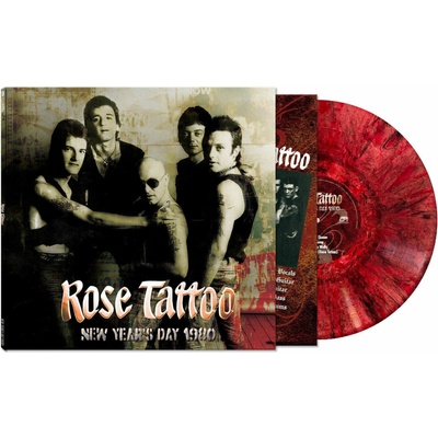 Rose Tattoo - New Year‘s Day 1980 (Limited Edition) (Red Marble Coloured) LP