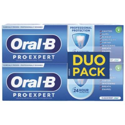 Oral-B Паста за зъби Oral-B Pro Expert Professional Protection DUO 2x75ml